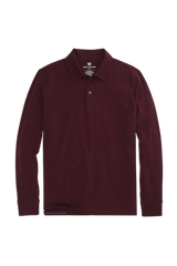 SILVER Long Sleeve Polo