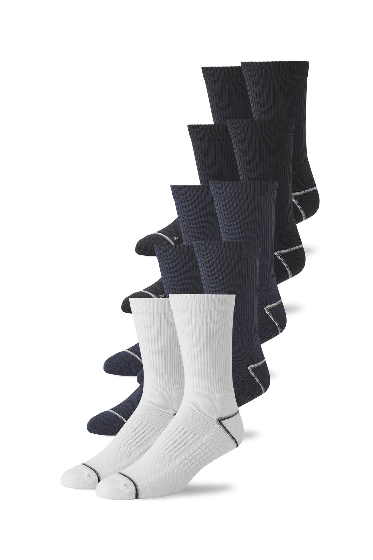 5-Pack AIRKNITˣ Crew Socks