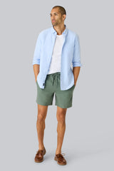 Linen Drawstring Short
