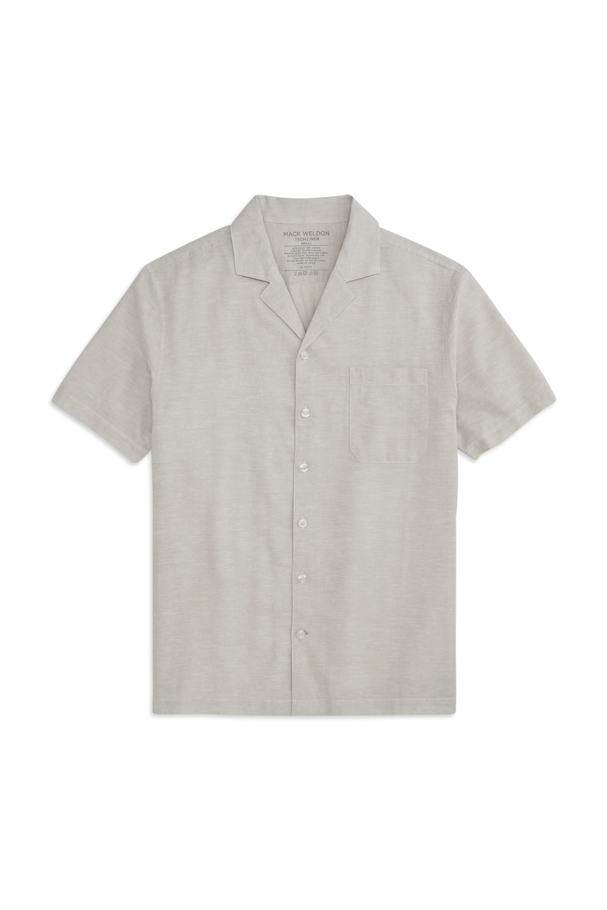 Tech Linen Camp Shirt