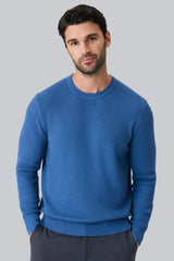 Tech Linen Long Sleeve Crew