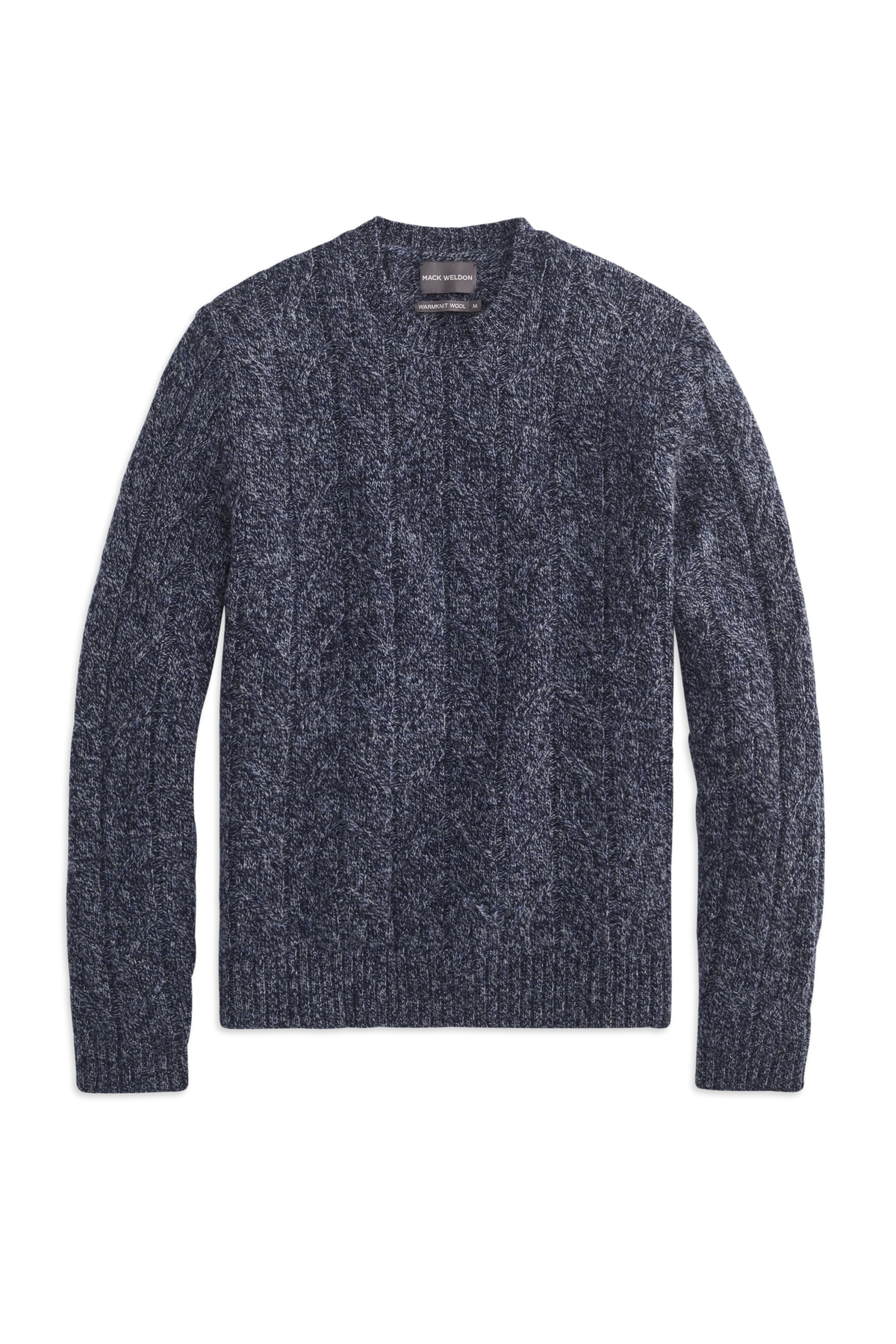 WARMKNIT Wool Crew Neck Sweater