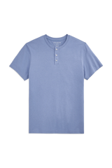 Pima Short Sleeve Henley